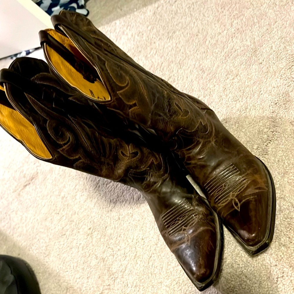 Woman's cowboy boots (bought in Nashville TN on the strip)
